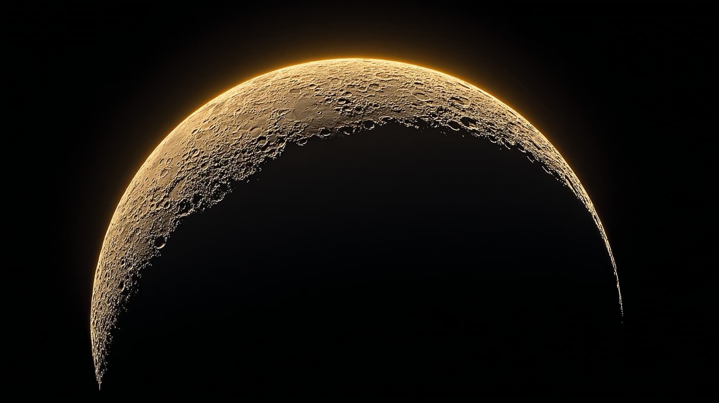 Crescent moon — Lilith on the Ascendant, magnetism and exile